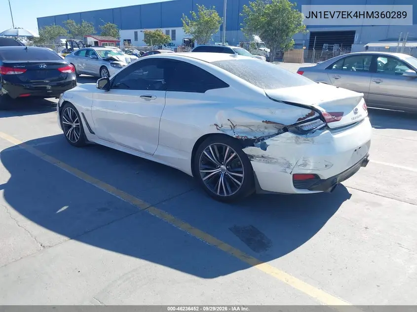 2017 INFINITI Q60 VIN JN1EV7EK4HM360289 — фото 3