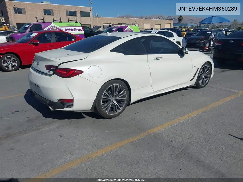 2017 INFINITI Q60 VIN JN1EV7EK4HM360289 — фото 4