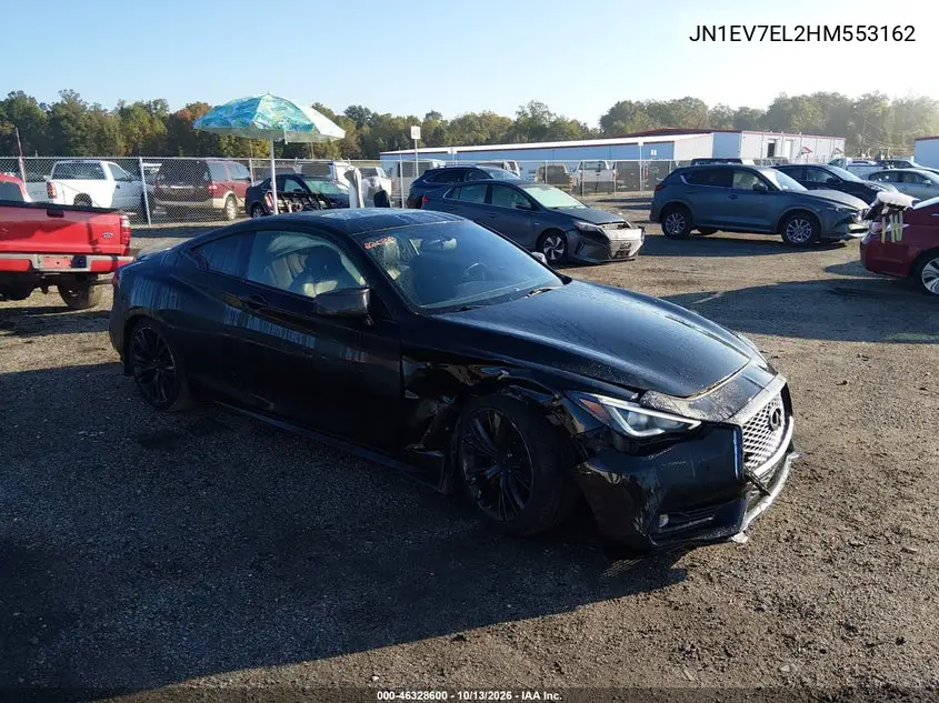 INFINITI Q60 2017, VIN JN1EV7EL2HM553162
