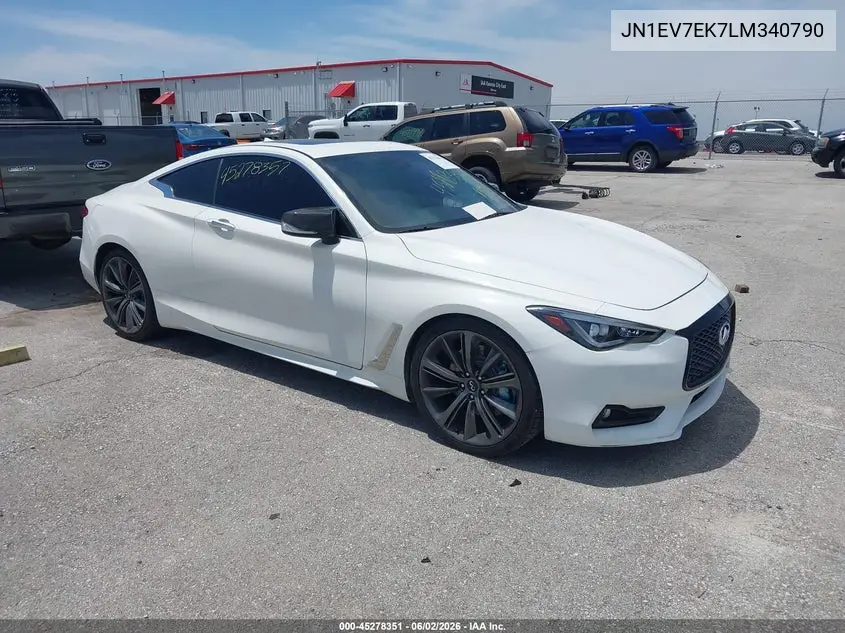 INFINITI Q60 2018, VIN JN1EV7EK3JM342307