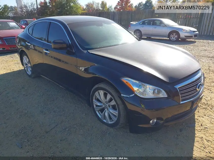 INFINITI Q70 2011, VIN JN1AY1ARXBM570229