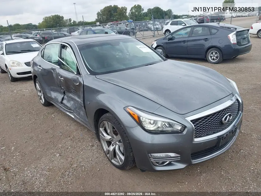 INFINITI Q70 2015, VIN JN1BY1PR4FM830853