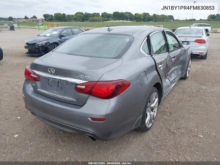 2015 INFINITI Q70 VIN JN1BY1PR4FM830853 — фото 4