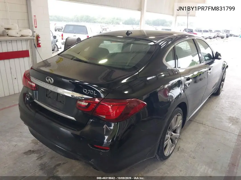 2015 INFINITI Q70 VIN JN1BY1PR7FM831799 — фото 4