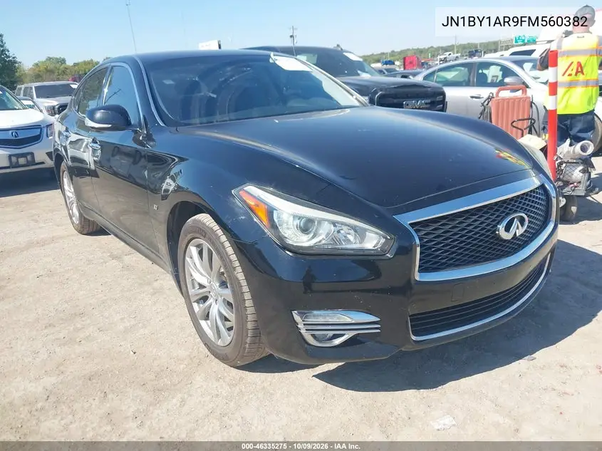 INFINITI Q70 2015, VIN JN1BY1AR9FM560382
