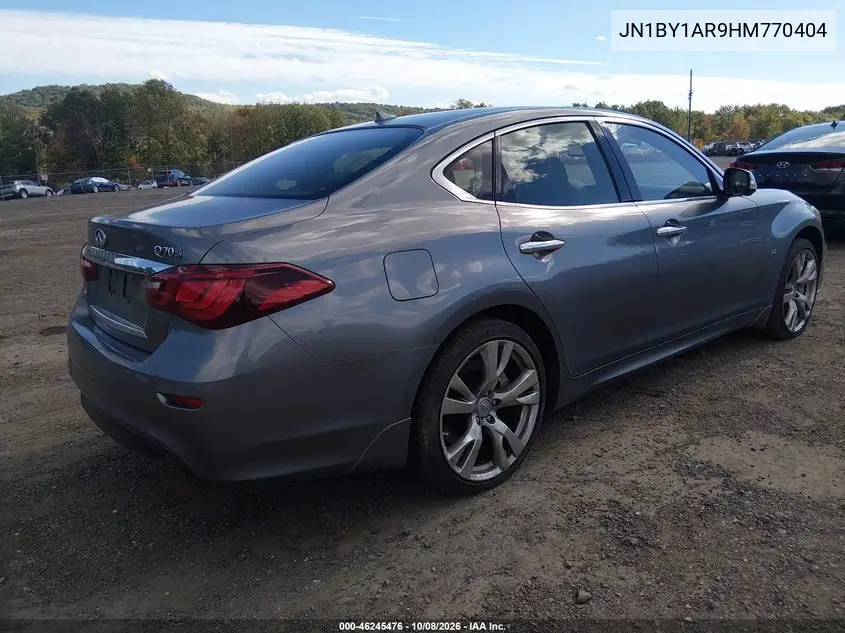 2017 INFINITI Q70 VIN JN1BY1AR9HM770404 — фото 4