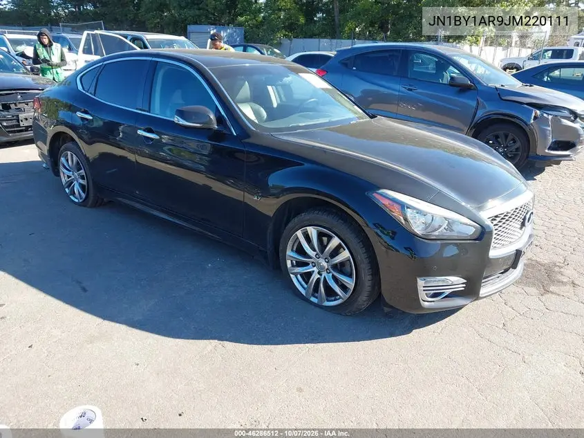 INFINITI Q70 2018, VIN JN1BY1AR9JM220111