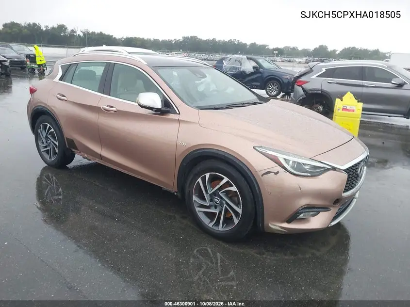 INFINITI QX30 2017, VIN SJKCH5CPXHA018505