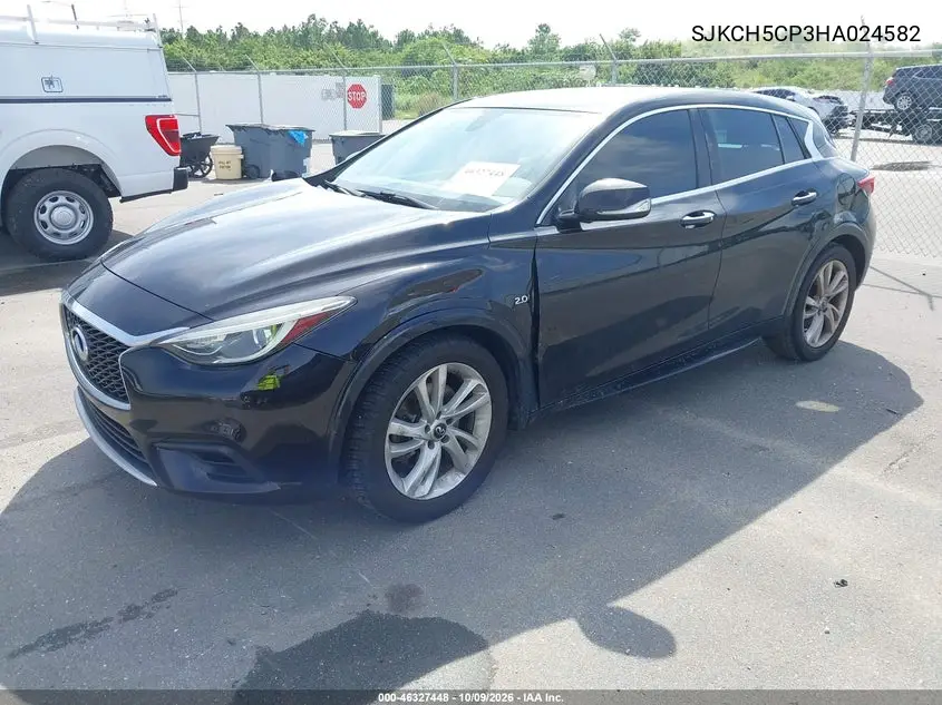 2017 INFINITI QX30 VIN SJKCH5CP3HA024582 — фото 2