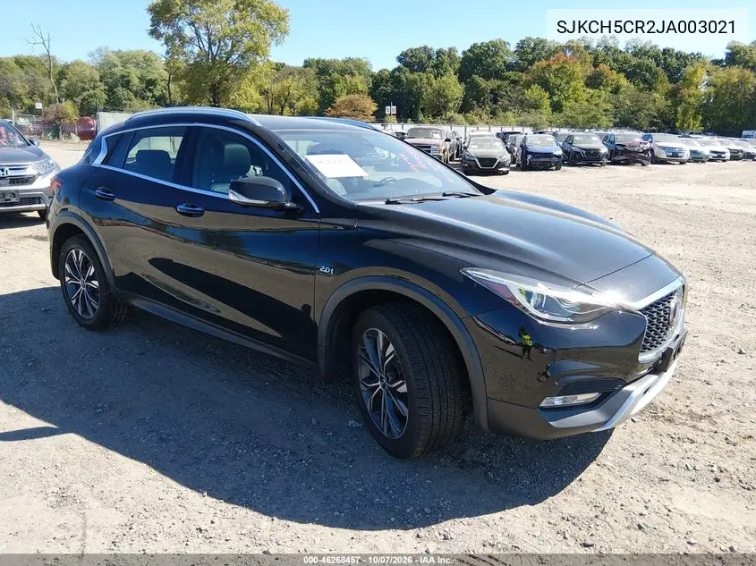 INFINITI QX30 2018, VIN SJKCH5CR2JA003021