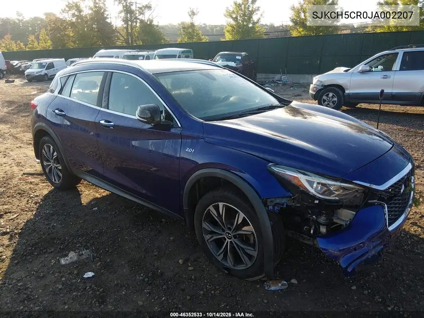 INFINITI QX30 2018, VIN SJKCH5CR0JA002207