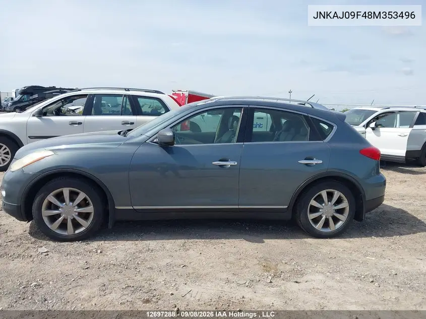 2008 INFINITI QX50 VIN JNKAJ09F48M353496 — фото 14
