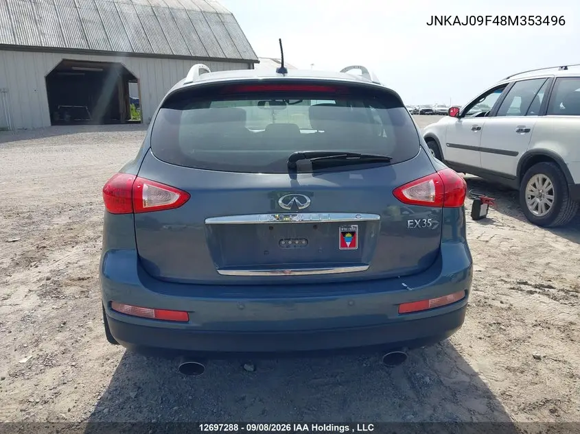 2008 INFINITI QX50 VIN JNKAJ09F48M353496 — фото 16