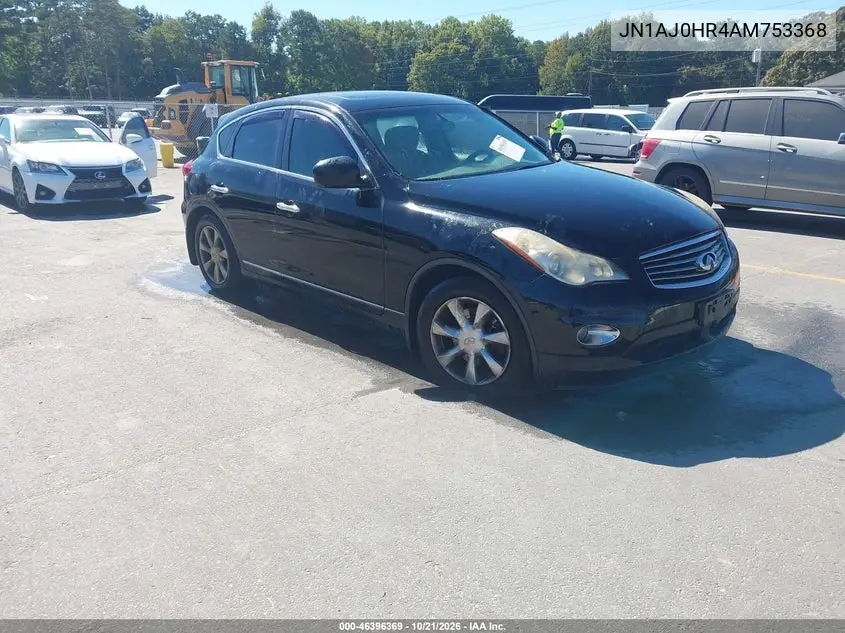 INFINITI QX50 2010, VIN JN1AJ0HR4AM753368