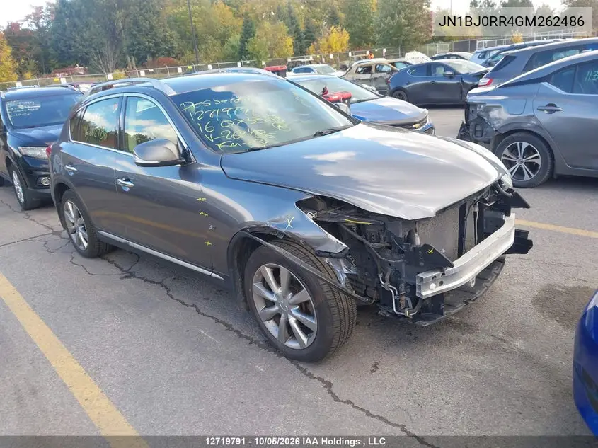 INFINITI QX50 2016, VIN JN1BJ0RR4GM262486