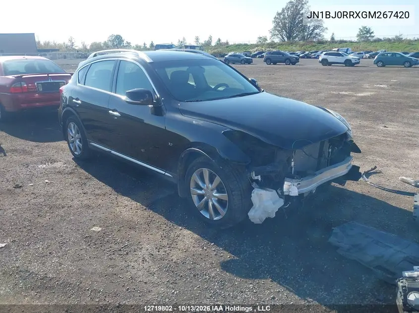 INFINITI QX50 2016, VIN JN1BJ0RRXGM267420