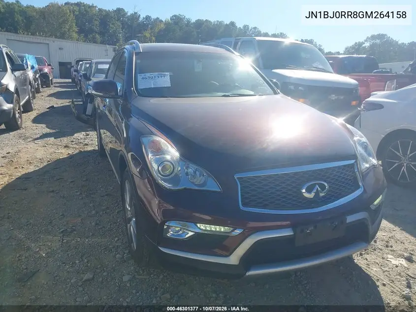 INFINITI QX50 2016, VIN JN1BJ0RR8GM264158