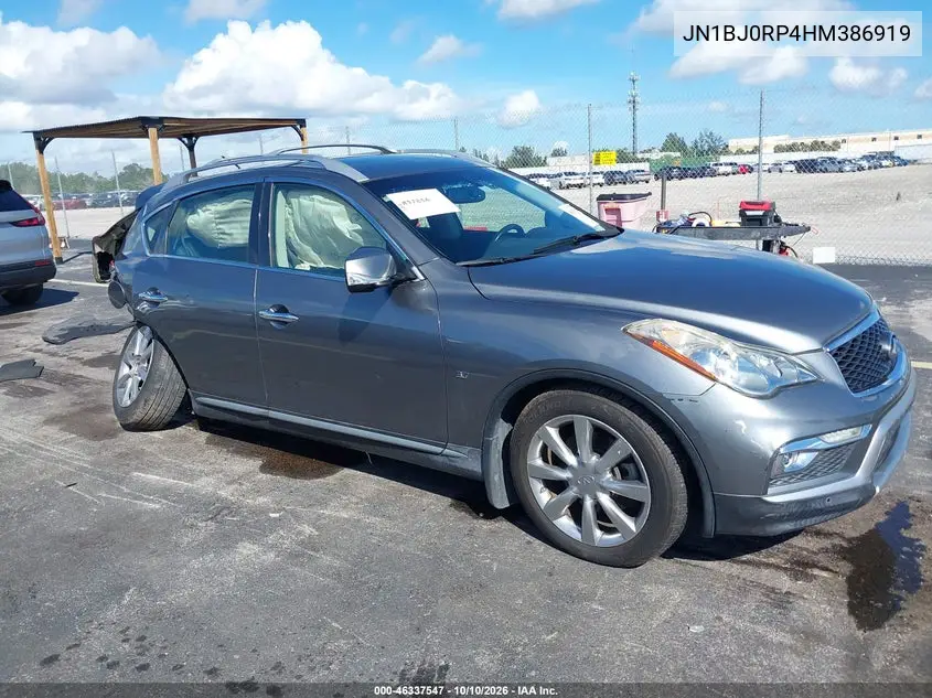 INFINITI QX50 2017, VIN JN1BJ0RP4HM386919