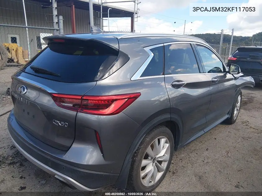 2019 INFINITI QX50 VIN 3PCAJ5M32KF117053 — фото 4