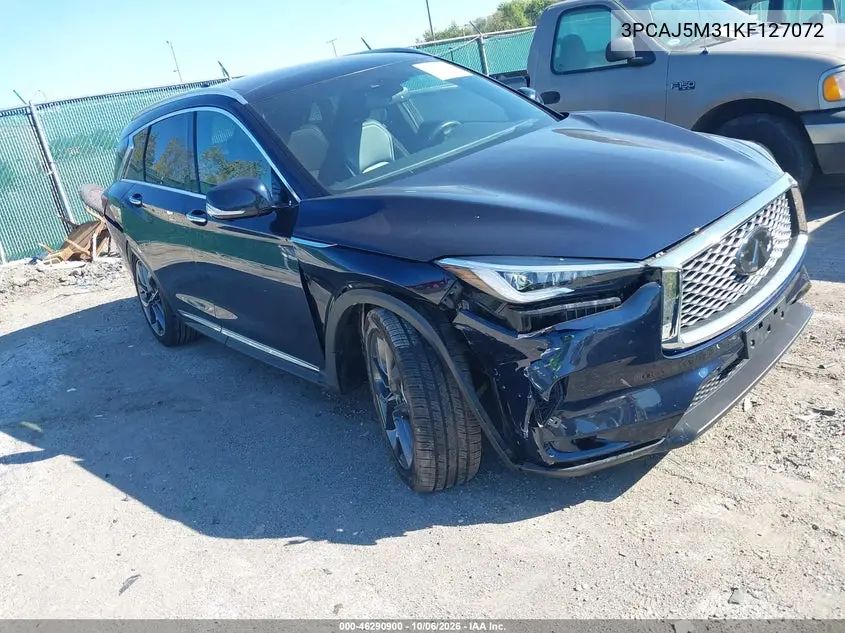 INFINITI QX50 2019, VIN 3PCAJ5M31KF127072