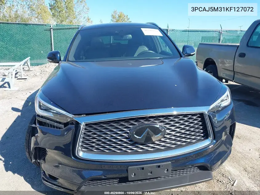 2019 INFINITI QX50 VIN 3PCAJ5M31KF127072 — фото 11