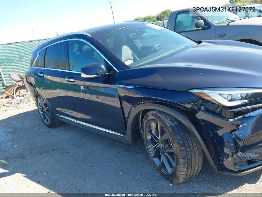 2019 INFINITI QX50 VIN 3PCAJ5M31KF127072 — фото 12