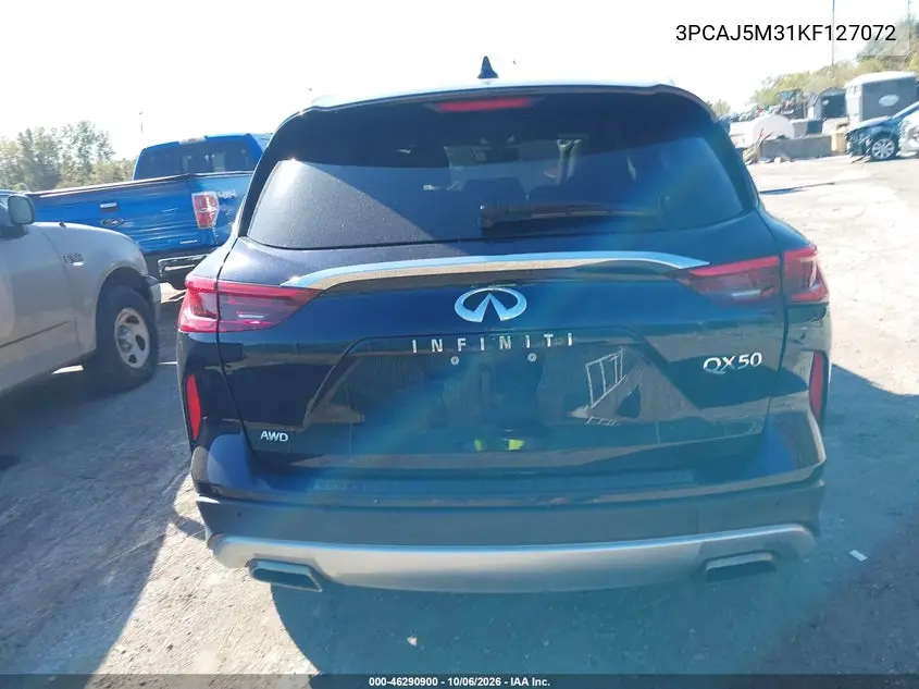 2019 INFINITI QX50 VIN 3PCAJ5M31KF127072 — фото 15