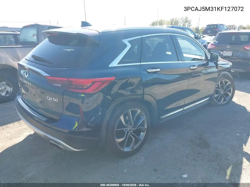 2019 INFINITI QX50 VIN 3PCAJ5M31KF127072 — фото 4