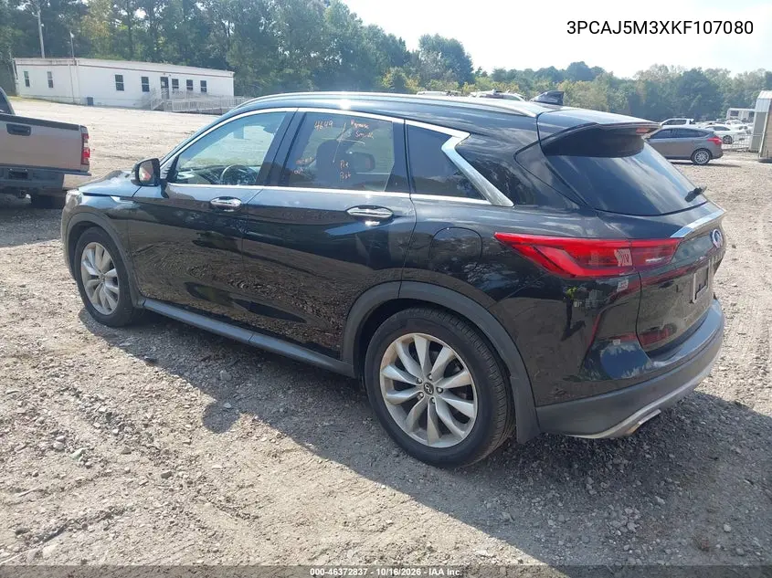 2019 INFINITI QX50 VIN 3PCAJ5M3XKF107080 — фото 3