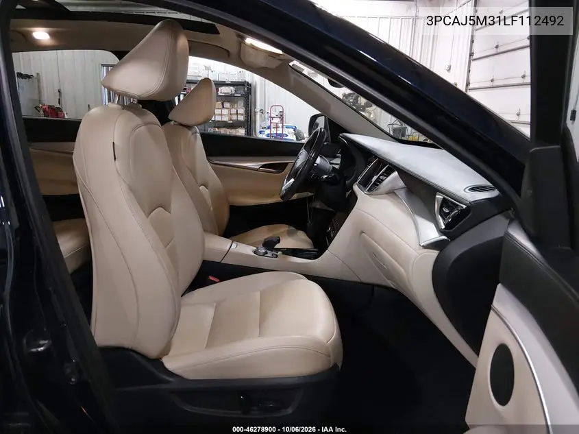 2020 INFINITI QX50 VIN 3PCAJ5M31LF112492 — фото 5