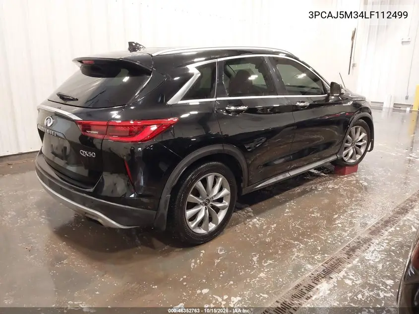 2020 INFINITI QX50 VIN 3PCAJ5M34LF112499 — фото 4