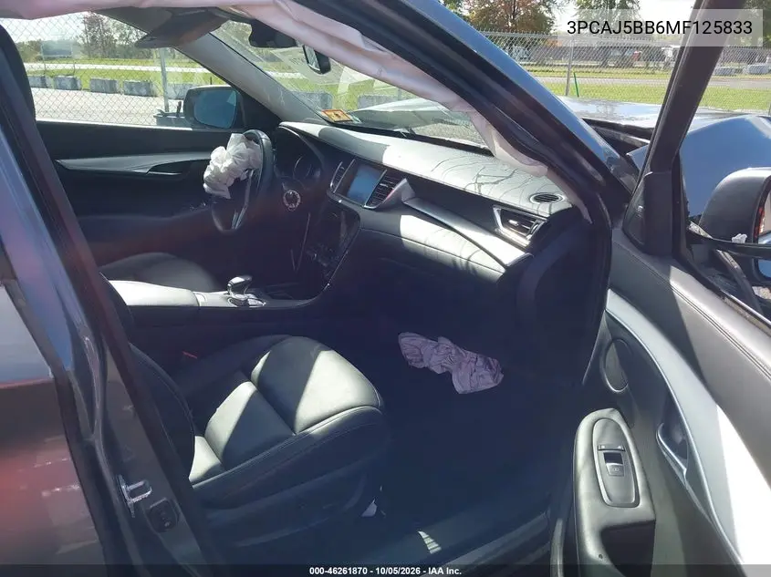 2021 INFINITI QX50 VIN 3PCAJ5BB6MF125833 — фото 5