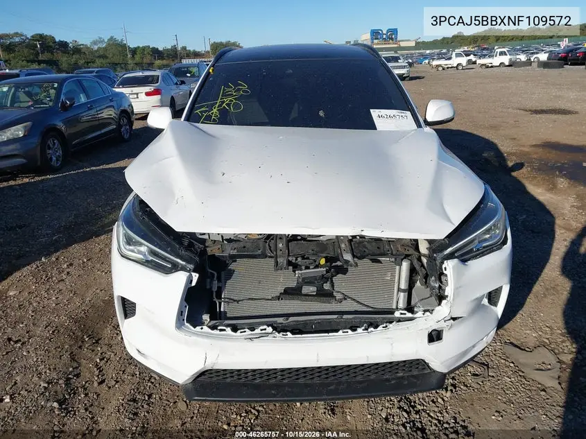 2022 INFINITI QX50 VIN 3PCAJ5BBXNF109572 — фото 12