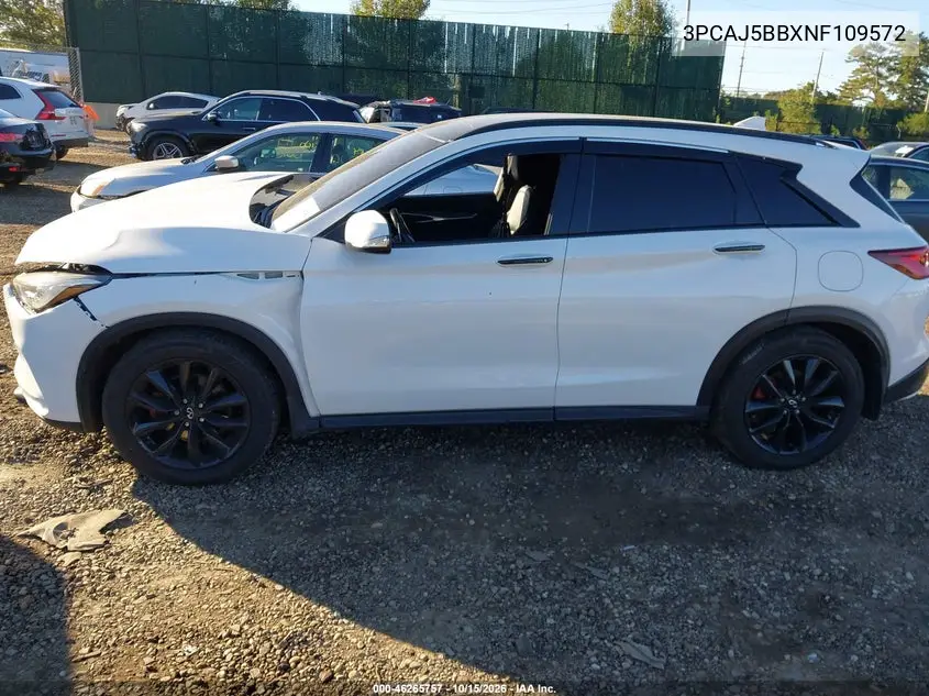 2022 INFINITI QX50 VIN 3PCAJ5BBXNF109572 — фото 14