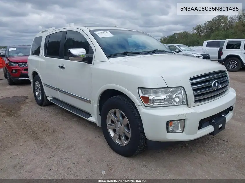 INFINITI QX56 2005, VIN 5N3AA08C35N801485