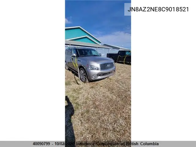 INFINITI QX56 2012, VIN JN8AZ2NE8C9018521