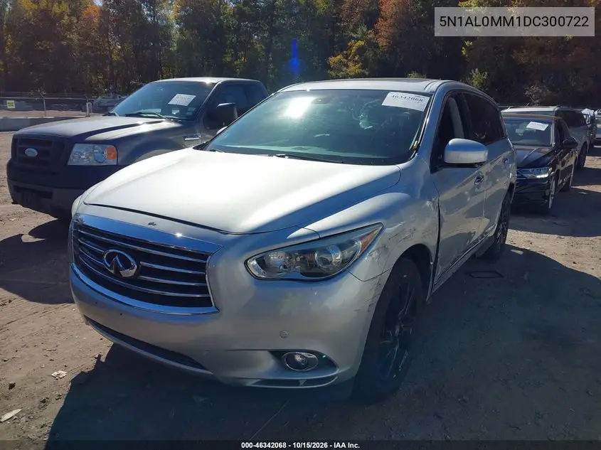 2013 INFINITI QX60 VIN 5N1AL0MM1DC300722 — фото 2