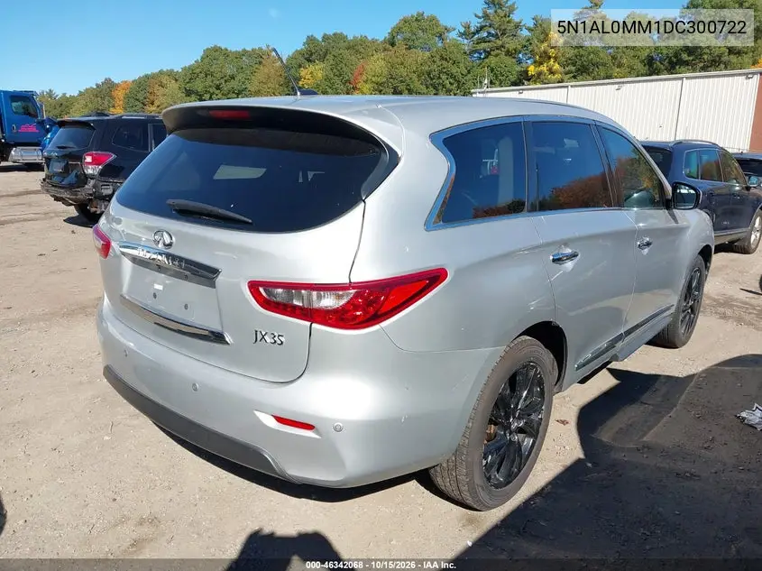 2013 INFINITI QX60 VIN 5N1AL0MM1DC300722 — фото 4