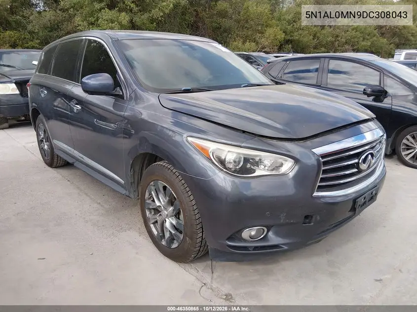 INFINITI QX60 2013, VIN 5N1AL0MN9DC308043