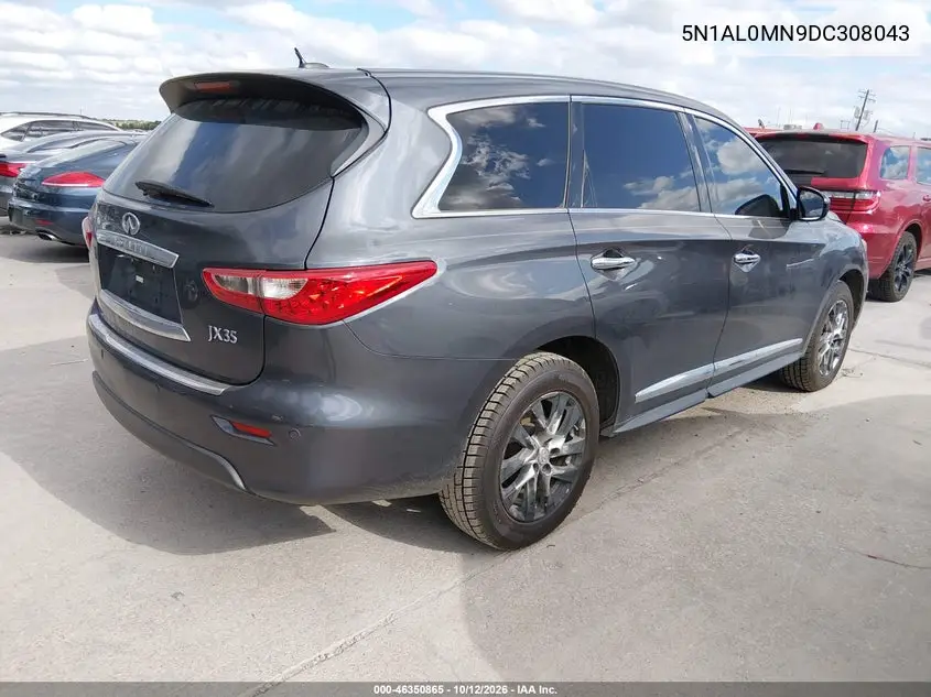 2013 INFINITI QX60 VIN 5N1AL0MN9DC308043 — фото 4
