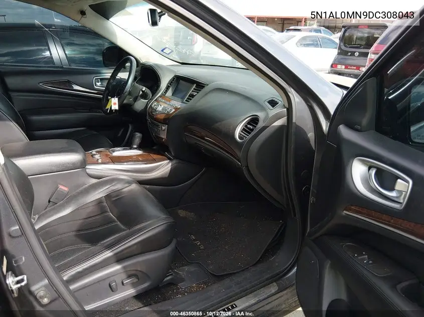 2013 INFINITI QX60 VIN 5N1AL0MN9DC308043 — фото 5