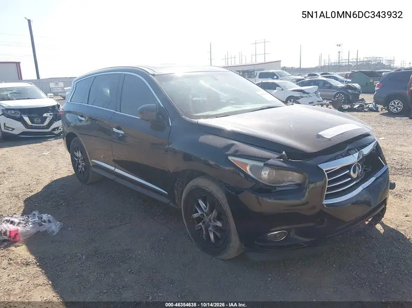 INFINITI QX60 2013, VIN 5N1AL0MN6DC343932