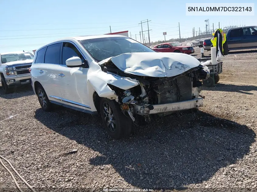INFINITI QX60 2013, VIN 5N1AL0MM7DC322143