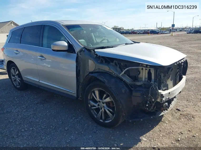 INFINITI QX60 2013, VIN 5N1AL0MM1DC316239