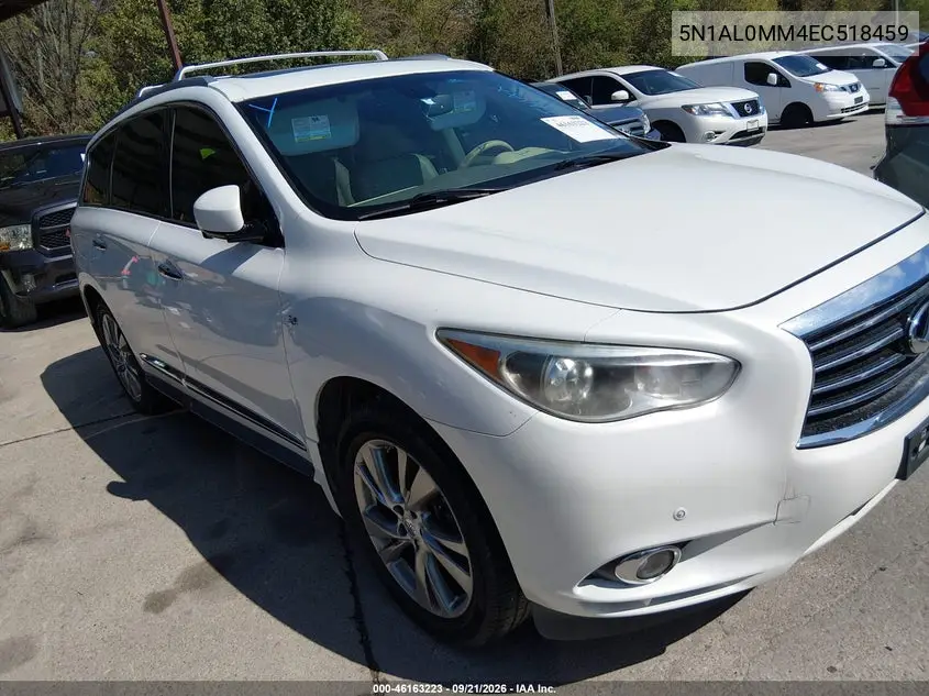INFINITI QX60 2014, VIN 5N1AL0MM4EC518459