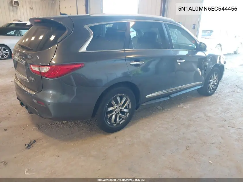 2014 INFINITI QX60 VIN 5N1AL0MN6EC544456 — фото 4