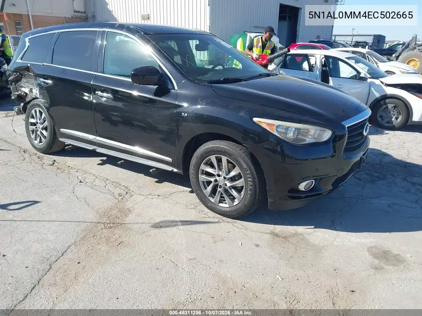 INFINITI QX60 2014, VIN 5N1AL0MM4EC502665