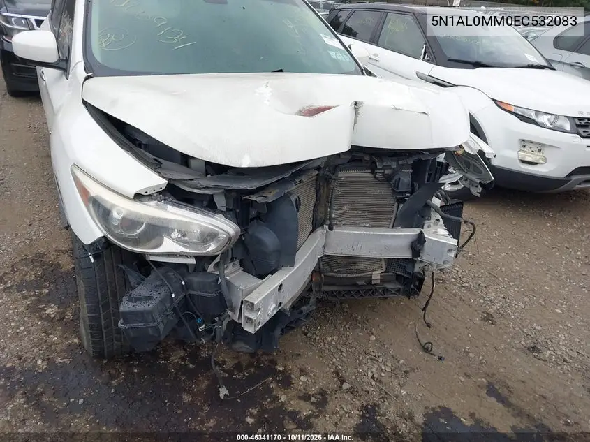 2014 INFINITI QX60 VIN 5N1AL0MM0EC532083 — фото 6