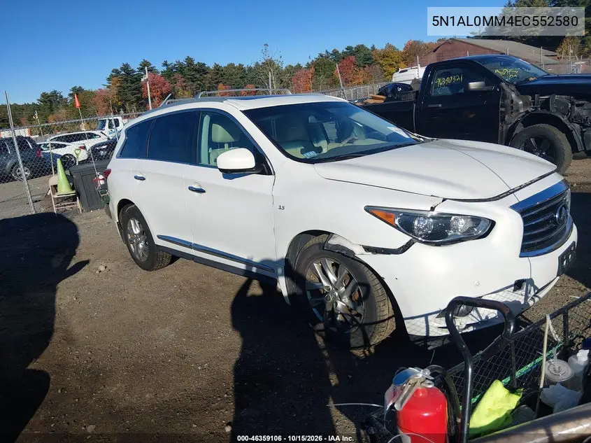 INFINITI QX60 2014, VIN 5N1AL0MM4EC552580