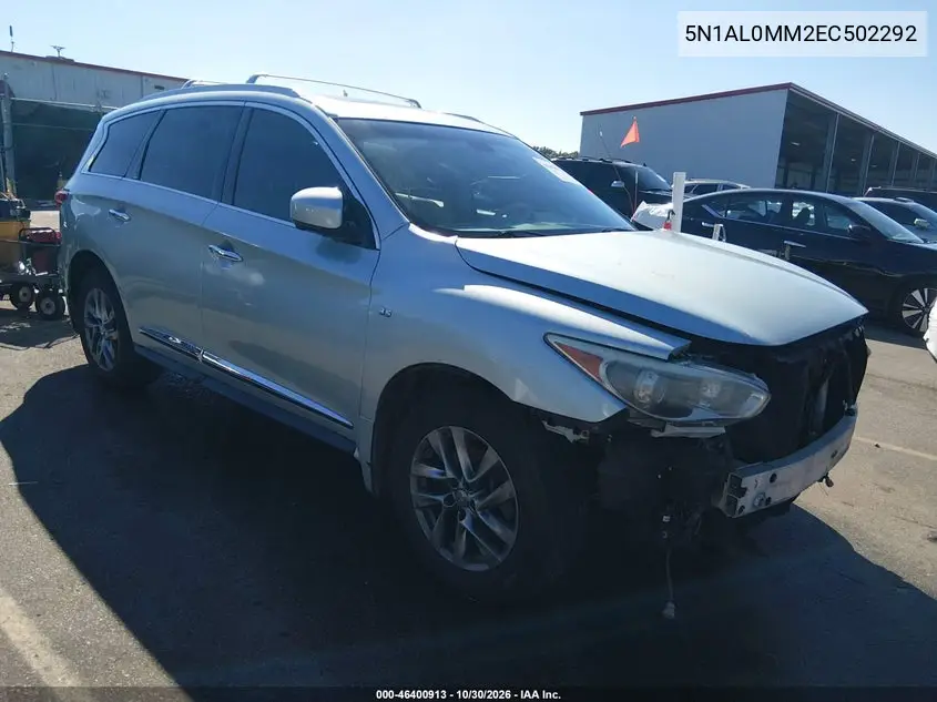 INFINITI QX60 2014, VIN 5N1AL0MM2EC502292